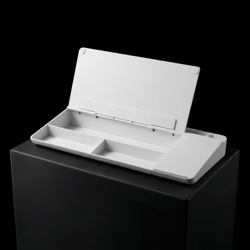 Multifunctional desk storage box with divided compartments for organization